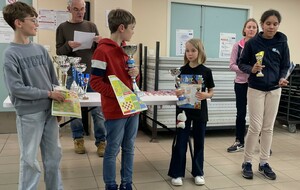 Olha 2è et Léonard 3è en U12